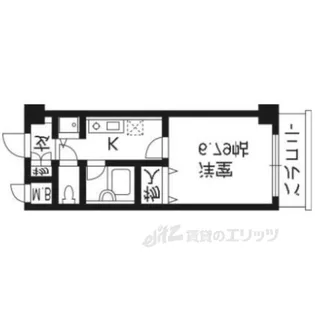 SEAGULL二条【3階】の間取り