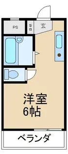 国際グランドハイツ【4階】の間取り