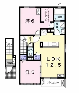 ノーブル グラス II【2階】の間取り