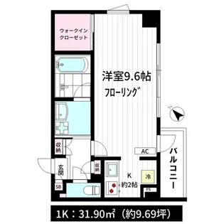 ザ・クレイン【2階】の間取り