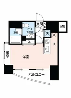 マイナビSTAYコートビレッジ代官山【5階】の間取り