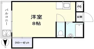 グロリアス四谷【1階】の間取り