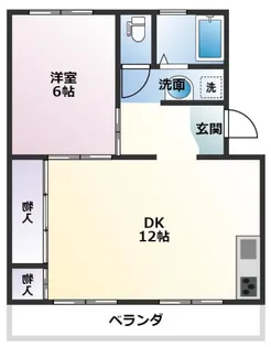 藤本ハイツ【3階】の間取り