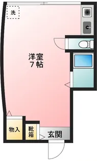 トノブール西荻【1階】の間取り