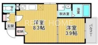 GRAND FUSE【1階】の間取り