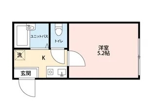 BRIGHT AOI【1階】の間取り