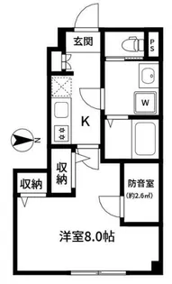 CASA南千住【1階】の間取り