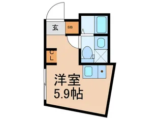 HJ PLACE Komaba【3階】の間取り