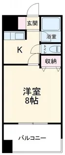 K.SQUARE【7階】の間取り