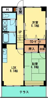 プロシード金沢文庫【1階】の間取り