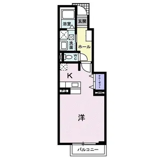 オリエント【1階】の間取り