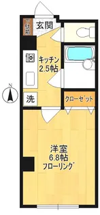 ハウスSNT【1階】の間取り