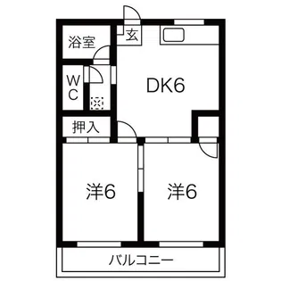 HIIRAGI千年【2階】の間取り