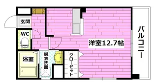 Bell紅菱山本Stage【3階】の間取り