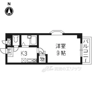 メゾンセザンヌ【3階】の間取り