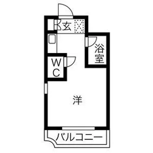 第2池場ハウス【4階】の間取り