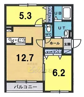 Pesca(ペスカ)【4階】の間取り