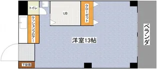 森ビル【2階】の間取り