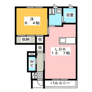 Ritz I【1階】の間取り