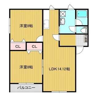 スペース壱番館【1階】の間取り