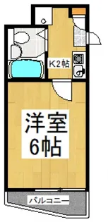 キャッスル柏【3階】の間取り