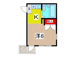 浅野ビル【4階】の間取り