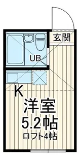 ユナイト井土ヶ谷ロレンツォの杜【1階】の間取り