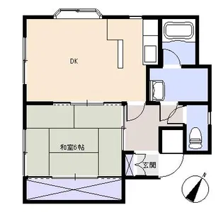いなぎや第二ビル【3階】の間取り