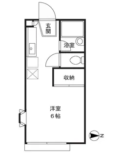 ハウス宮崎台【2階】の間取り