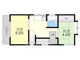 ロイヤルハイム秦【3階】の間取り