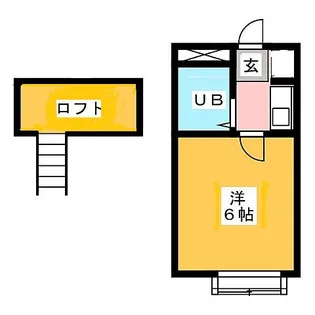 コスモハイツ多治見【3階】の間取り