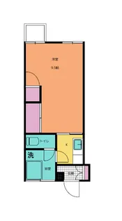 長尾ビル【4階】の間取り