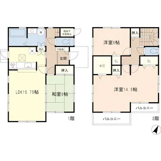 埼玉県さいたま市桜区田島5【一戸建】の間取り