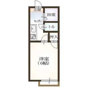 林檎館II【2階】の間取り