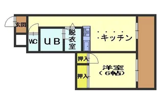 クレセント太田【4階】の間取り