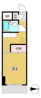 池の川ビル【4階】の間取り