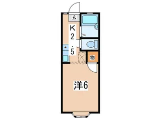 シャルム西谷戸I【1階】の間取り