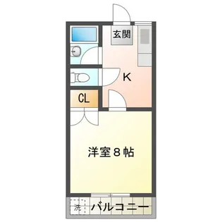 FORTUNA S【2階】の間取り