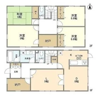 大阪府豊中市緑丘3【一戸建】の間取り
