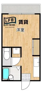 メゾンK&M【2階】の間取り