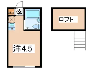 アムズ神大寺【1階】の間取り