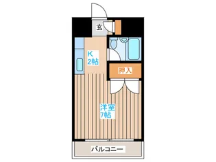 マイルーム南郷【3階】の間取り