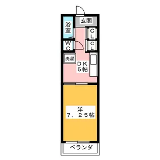 さくら壹番館【2階】の間取り