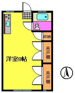 福島県郡山市堤下町【アパート】の間取り