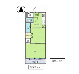アルファマンション【3階】の間取り