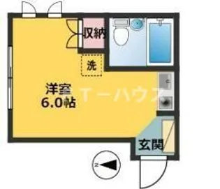 ベルハイム【1階】の間取り