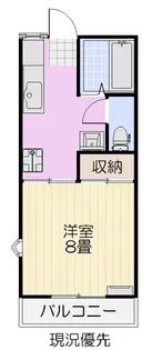 宮城県仙台市青葉区北山3【アパート】の間取り