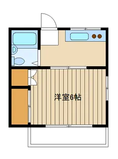 カーサ渡辺【1階】の間取り