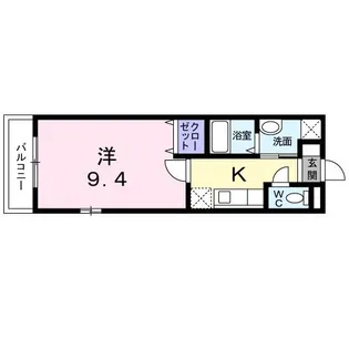 フェニックス葵【1階】の間取り