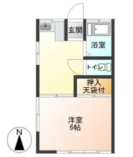 みどり荘【1階】の間取り